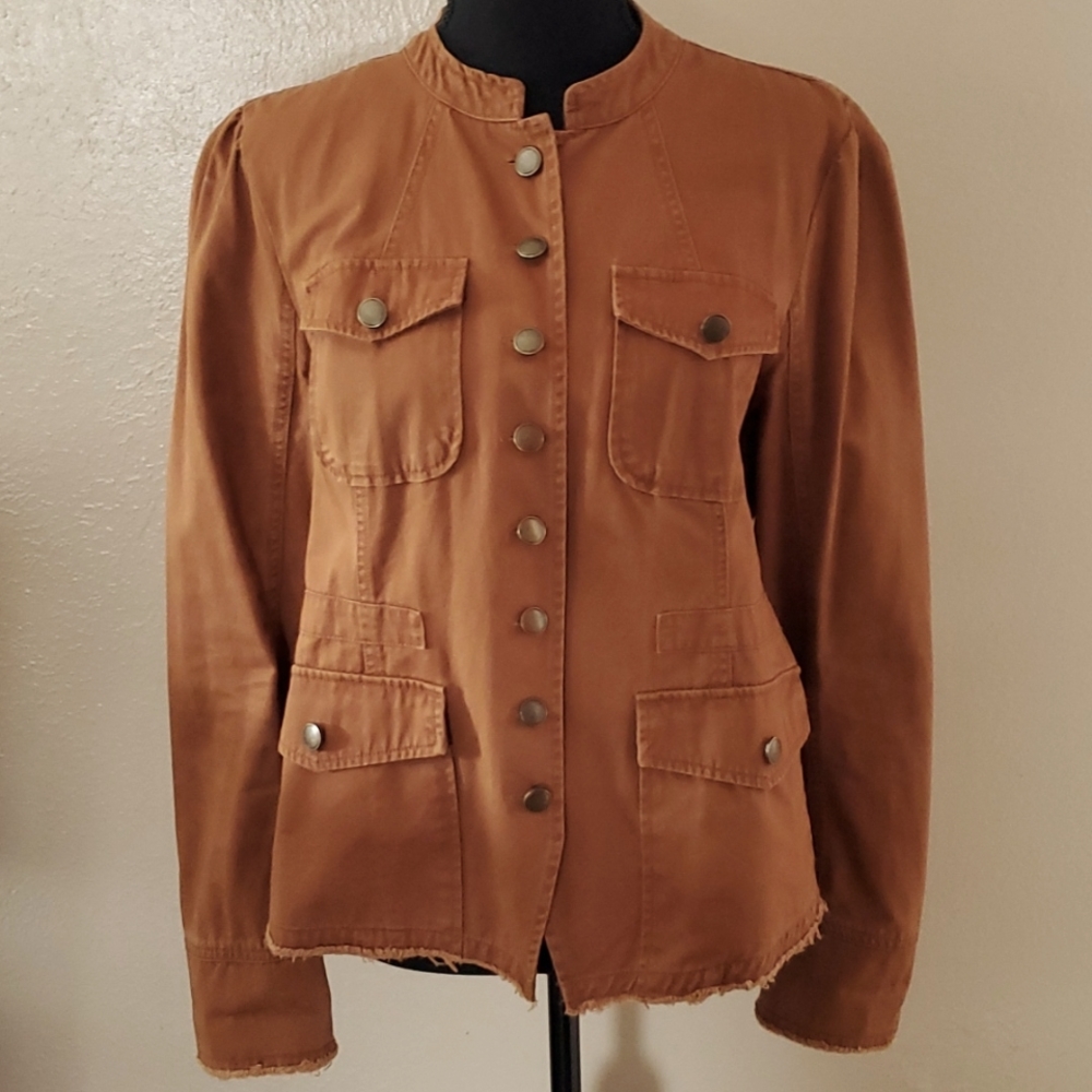 Utility Jacket Brown Medium